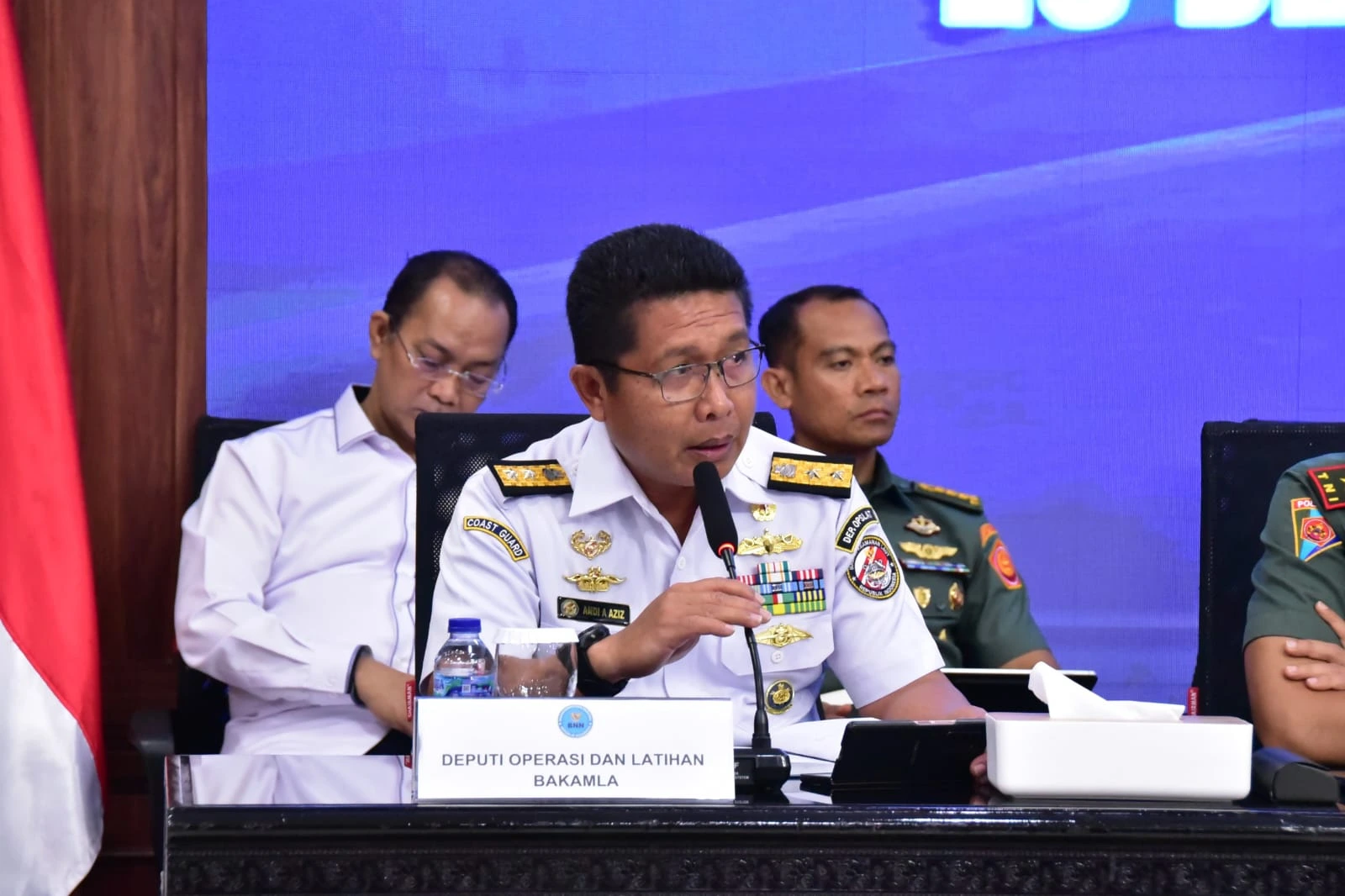 Bakamla RI Hadiri Konferensi Pers dan Pemusnahan Barang Bukti Narkotika Bakamla RI Hadiri Konferensi Pers dan Pemusnahan Barang Bukti Narkotika