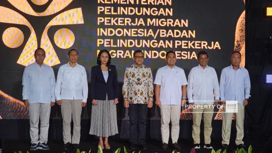 Launching Logo Baru, Menteri Karding Berharap Dapat Lindungi PMI Launching Logo Baru, Menteri Karding Berharap Dapat Lindungi PMI