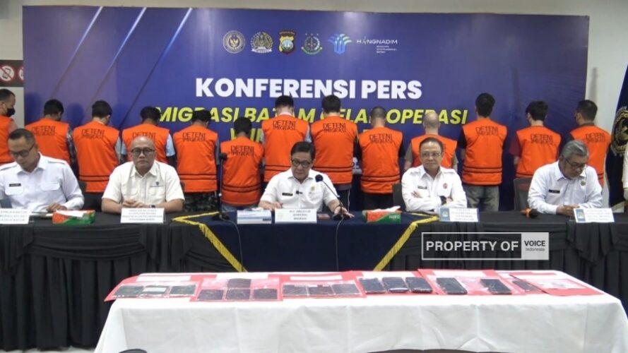 Ditjen Imigrasi Amankan 13 WNA Diduga Terlibat Perusahaan Fiktif di Batam