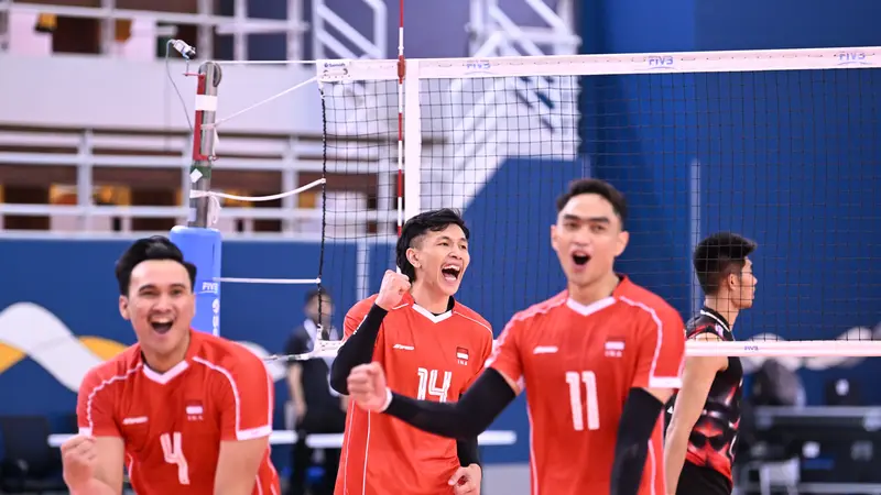 Kandaskan Thailand, Timnas Voli Indonesia Melenggang ke Babak Perempat Final Kejuaraan Voli Asia Kandaskan Thailand, Timnas Voli Indonesia Melenggang ke Babak Perempat Final Kejuaraan Voli Asia