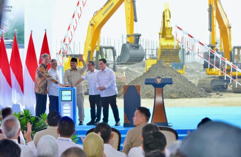 Prabowo Groundbreaking Pabrik Proyek Ekosistem Industri Baterai Listrik Prabowo Groundbreaking Pabrik Proyek Ekosistem Industri Baterai Listrik