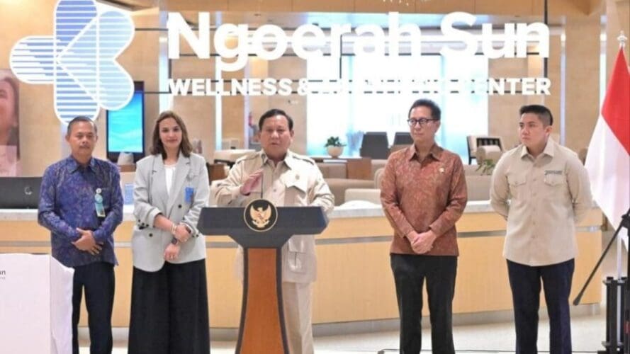Prabowo Resmikan PSN Sektor Kesehatan dan Ekonomi di Bali Prabowo Resmikan PSN Sektor Kesehatan dan Ekonomi di Bali