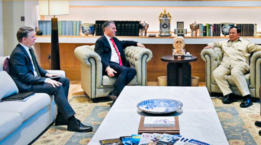 Prabowo Terima Wakil PM Australia, Bahas Kerja Sama Bilateral Prabowo Terima Wakil PM Australia, Bahas Kerja Sama Bilateral